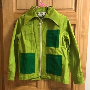 COPY - Big bud press green spring jacket zip xxs …